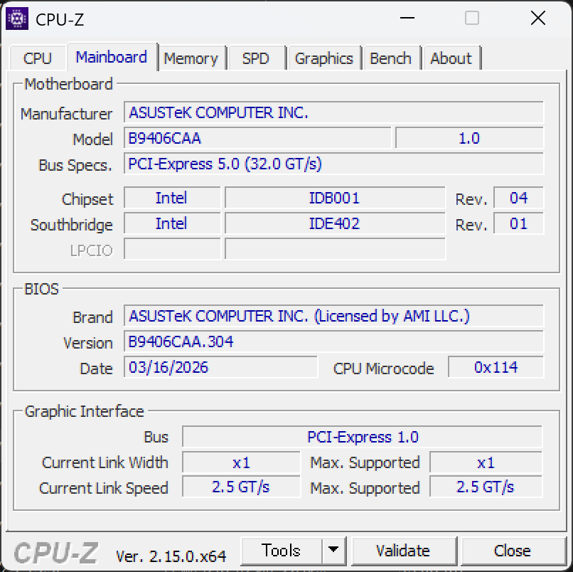 CPU-Z