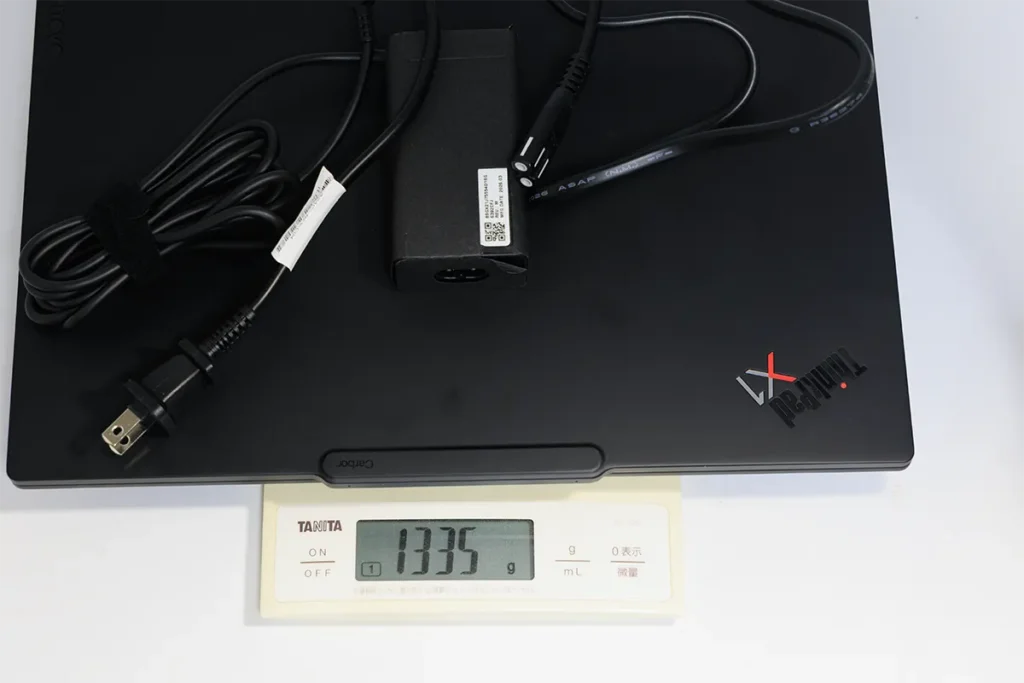 本体+AC電源質量