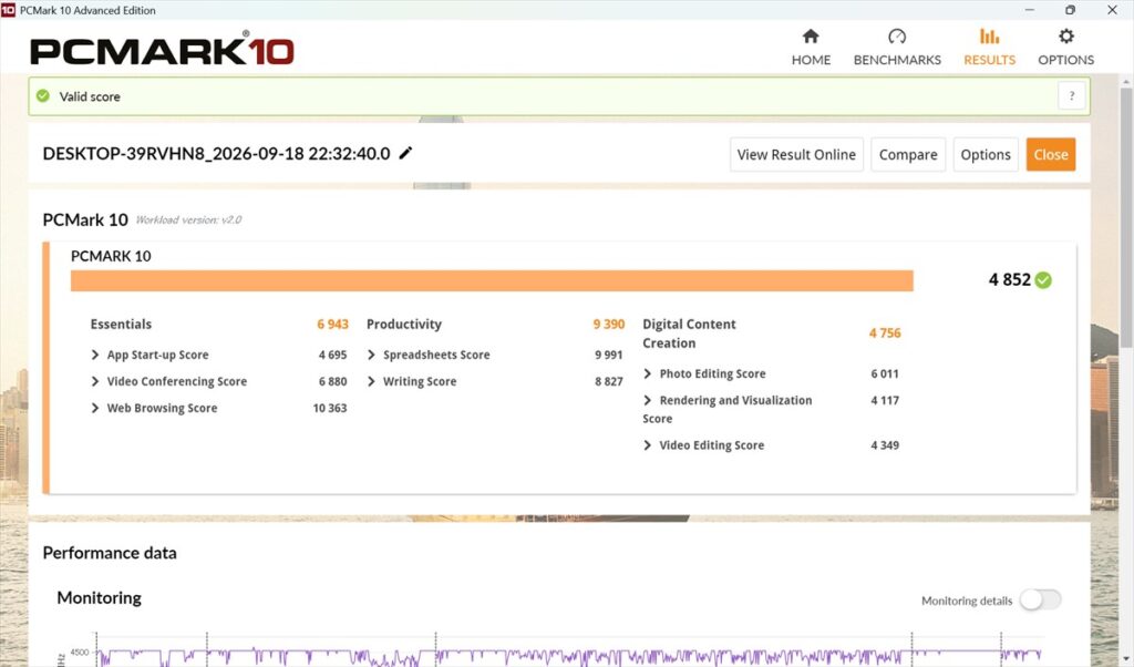 PCMark 10 Extended