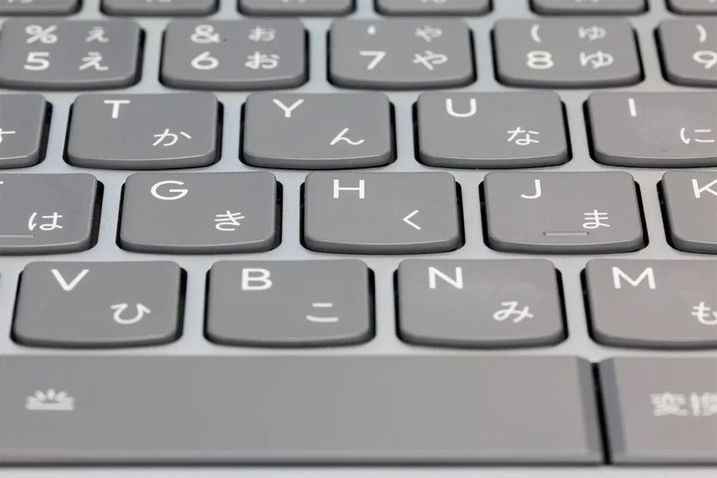 キーボード アップ