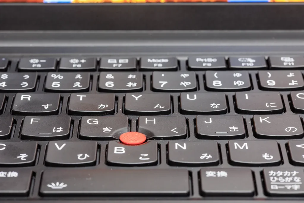 キーボードのアップ